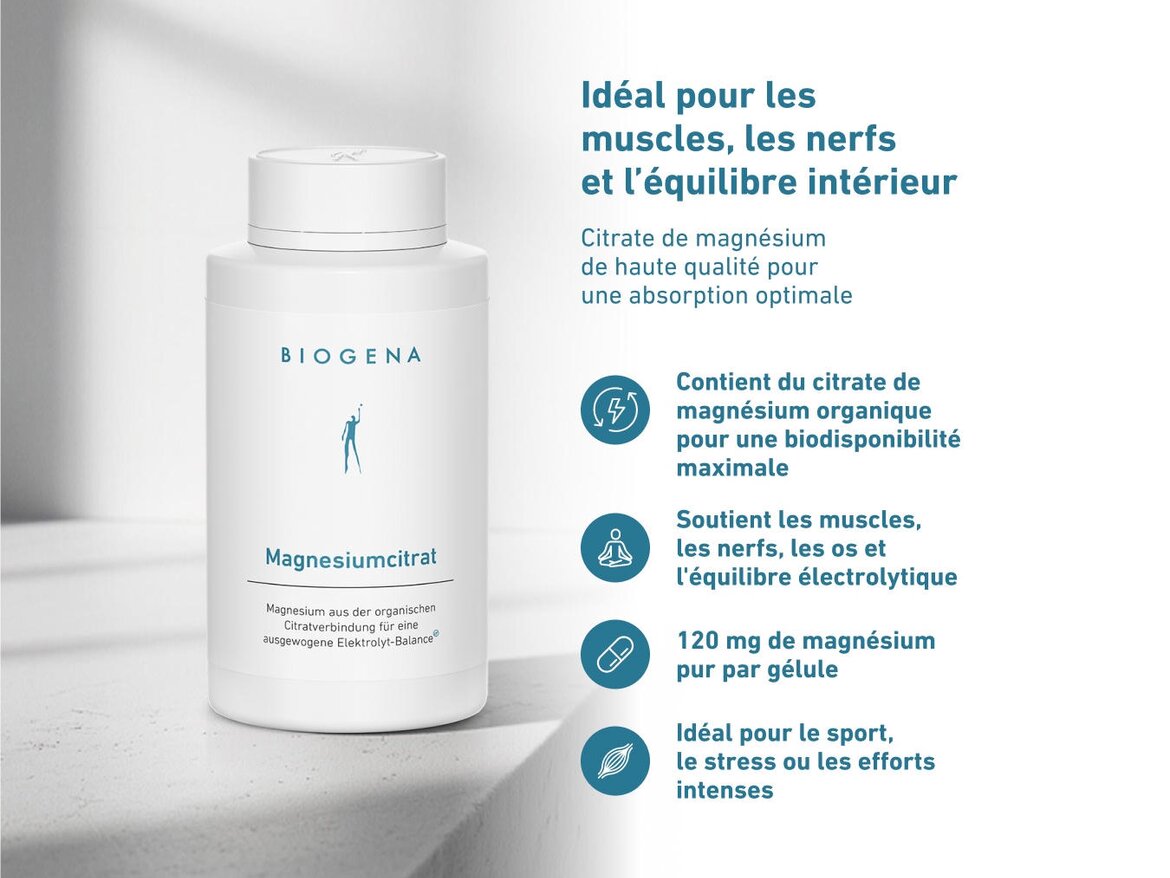 Aperçu des avantages des gélules de citrate de magnésium