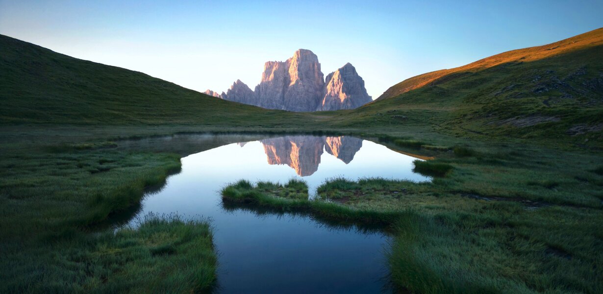 Berg und Bergsee