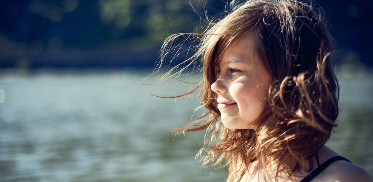 Kind ohne Vitamin D Mangel