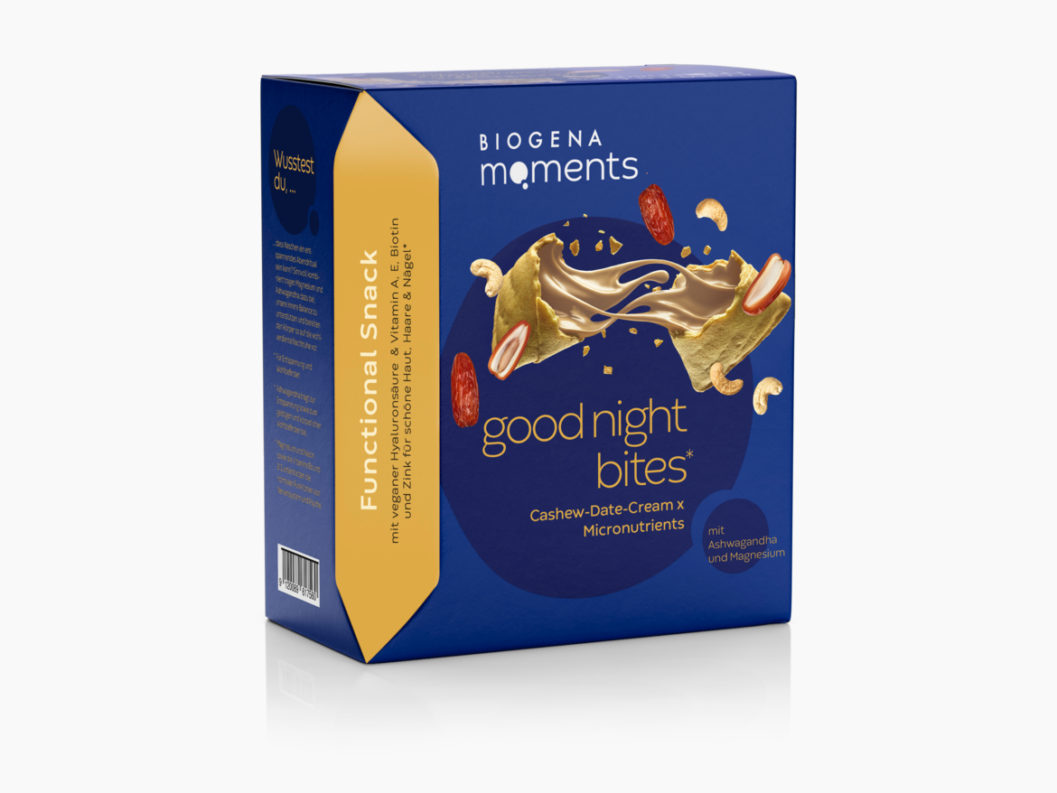 BIOGENA moments - good night bites - 3 x 30 g