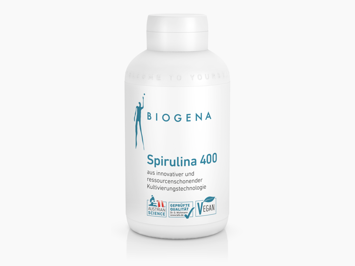 Spirulina 400 capsules