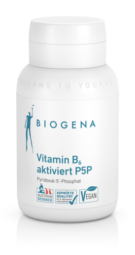 Vitamin B6 aktiviert P5P - 120 Kapseln