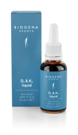 BIOGENA SPORTS - D3 & K2 liquid - 22,5 ml