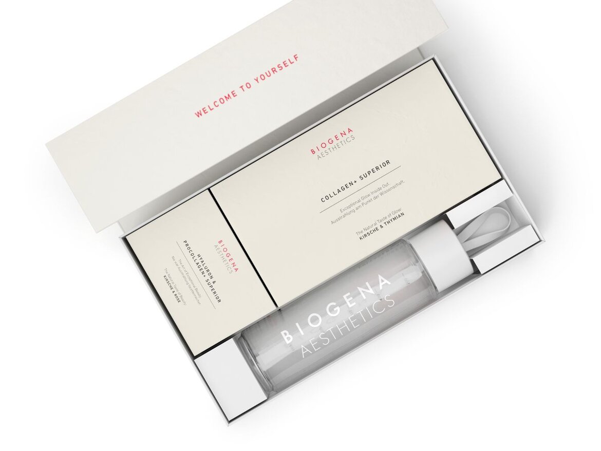 Beauty & Glow Set in scatola dall'alto