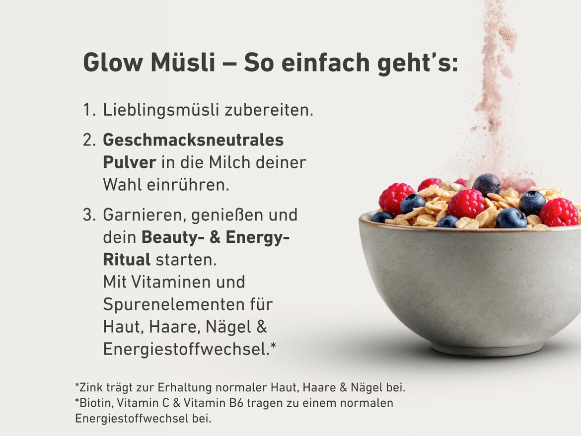 Glow Müsli Rezept